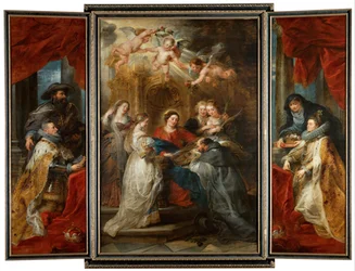 O tríptico de Santo Ildefonso